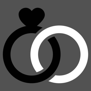 Alyans vektör simgesi