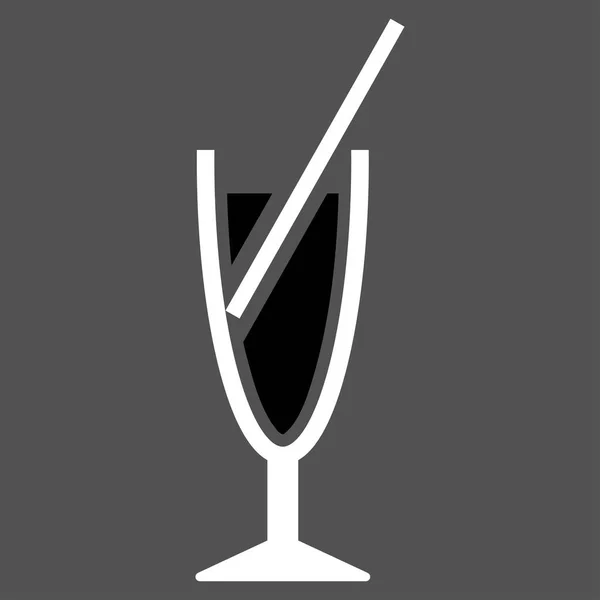 Cocktail Vector Icon — Stock Vector