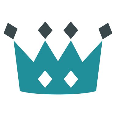 taç vektör simgesi