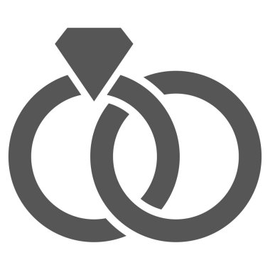 Alyans vektör simgesi