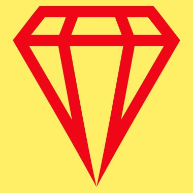 Mücevher vektör simgesi