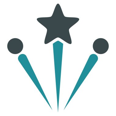Selam Fireworks vektör simgesi
