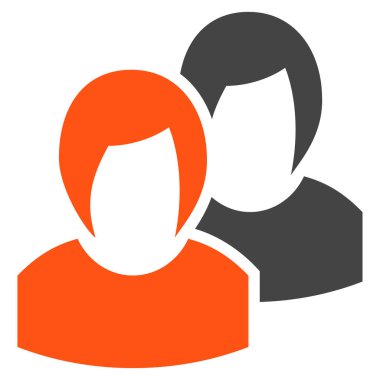 Kadınlar vektör simgesi