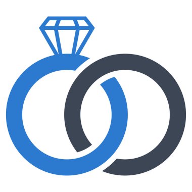 Alyans vektör simgesi