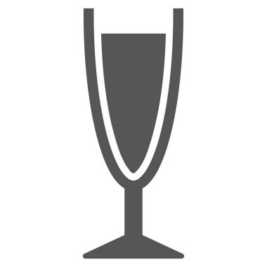 şarap cam vektör simgesi