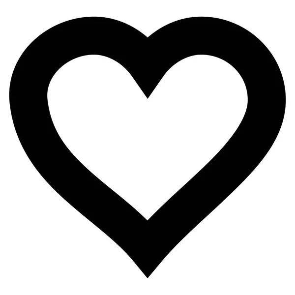 Valentine hjärta vektor symbol — Stock vektor