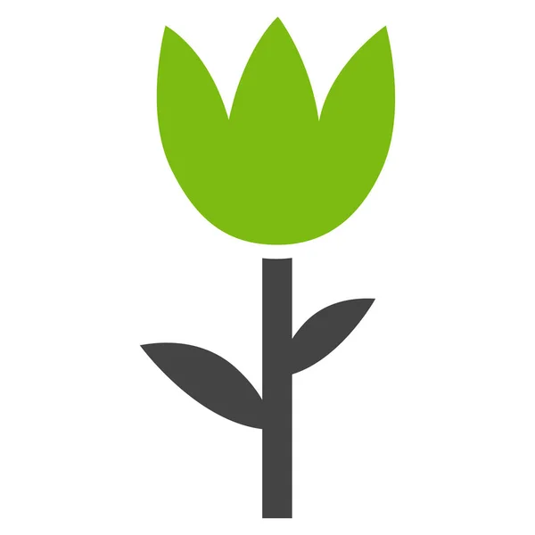 Ícone do vetor tulipa — Vetor de Stock