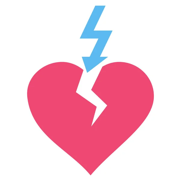 Векторная икона "Сломать сердце" — стоковый вектор