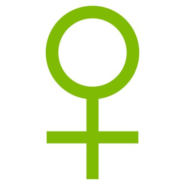 Venüs kadın simge vektör simgesi