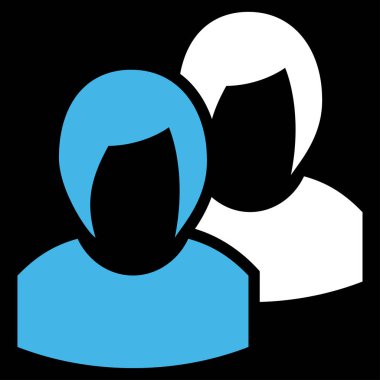 Kadınlar vektör simgesi