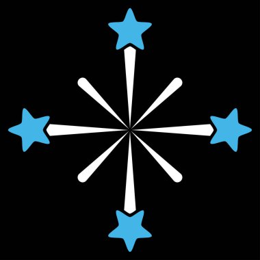 Fireworks vektör simgesi