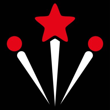 Selam Fireworks vektör simgesi