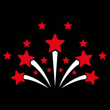 Yıldız Fireworks vektör simgesi