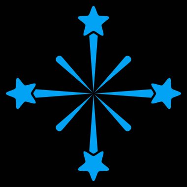 Fireworks vektör simgesi