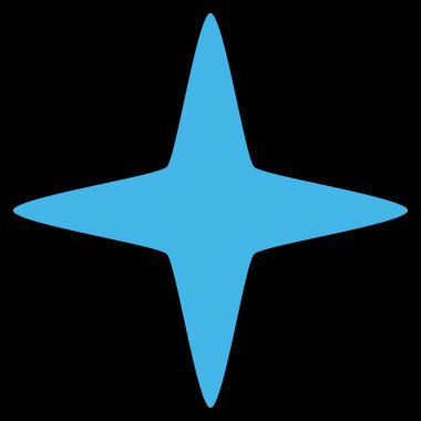 Işıltı vektör yıldız simgesi