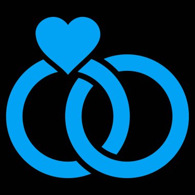 Alyans vektör simgesi