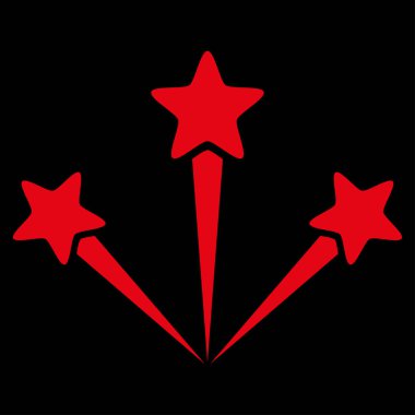 Festival Fireworks vektör simgesi