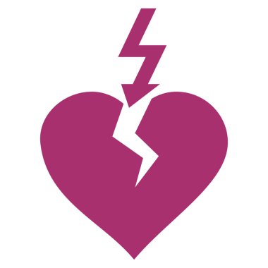 Kalp vektör simgesi kırmak