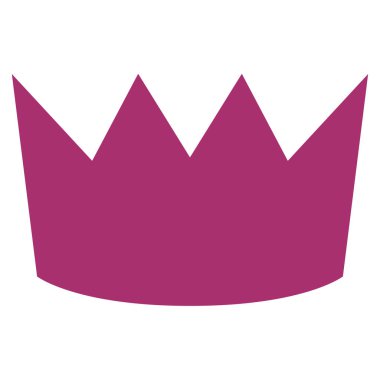 taç vektör simgesi