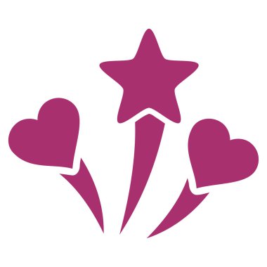 Güzel Fireworks vektör simgesi