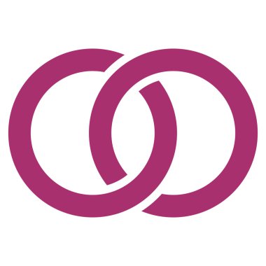 Alyans vektör simgesi