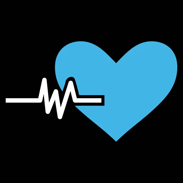 Hart Pulse Vector pictogram — Stockvector