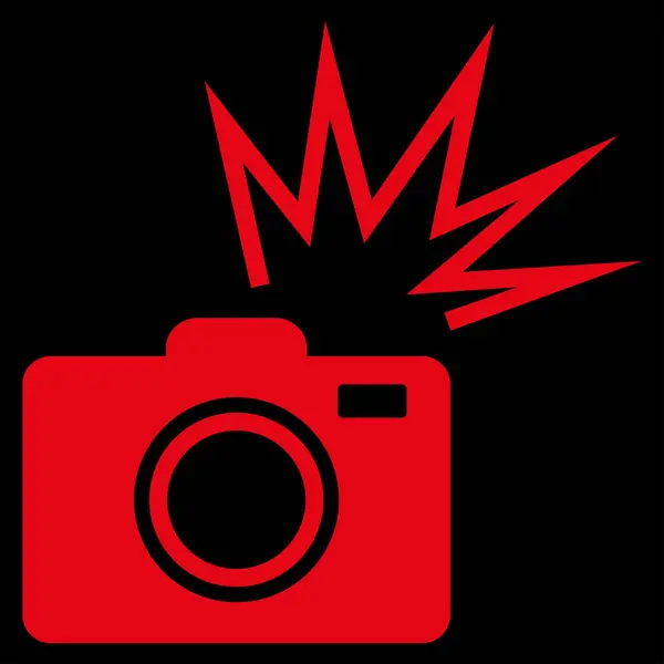 Camera Flash Vector Icon — Stock Vector