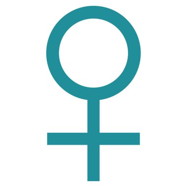 Venüs kadın simge vektör simgesi