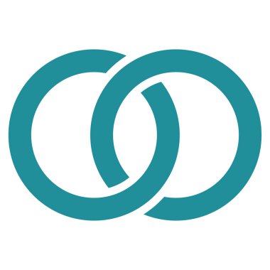 Alyans vektör simgesi