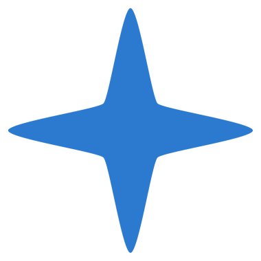 Işıltı vektör yıldız simgesi