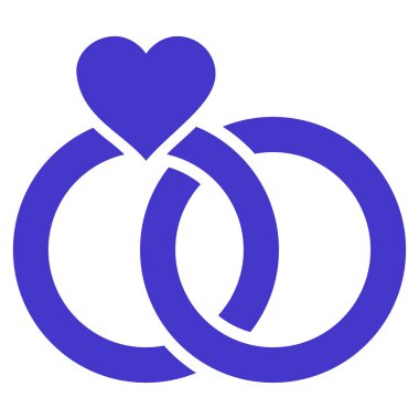 Alyans vektör simgesi