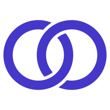 Alyans vektör simgesi