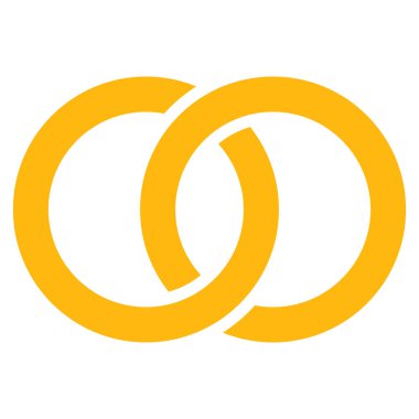 Alyans vektör simgesi