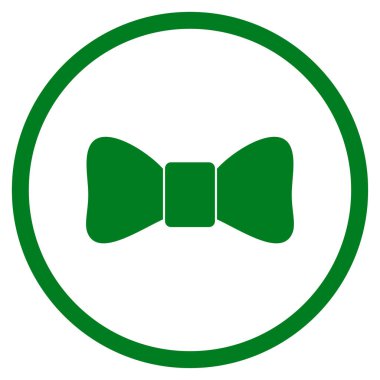 Papyon yuvarlak vektör simgesi