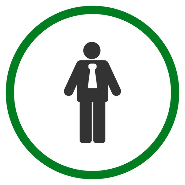 Groom avrundet vektor Icon – stockvektor