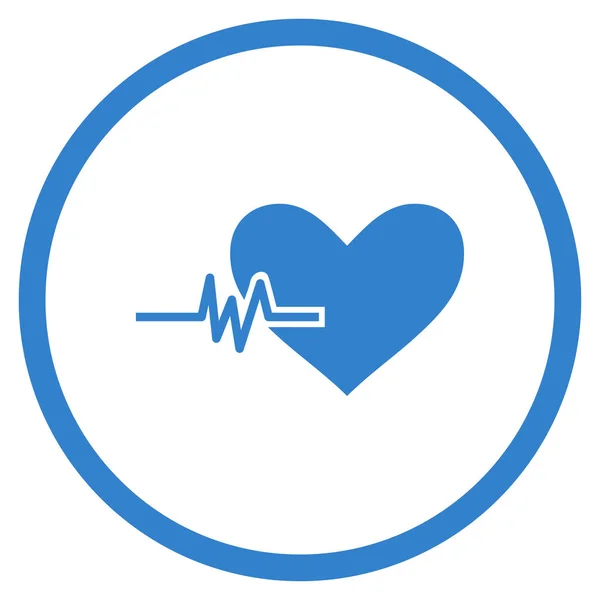 Икона "Вектор сердечного пульса" — стоковый вектор