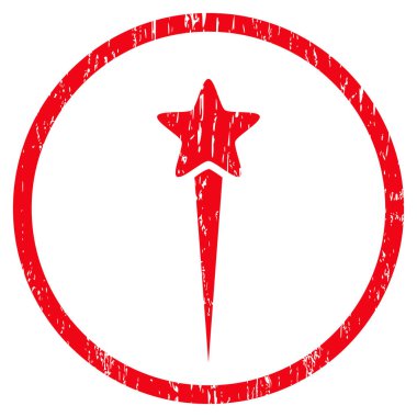 Star başlangıç yuvarlak grenli doku simgesi