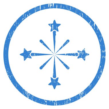 Havai fişek yuvarlak grenli doku simgesi