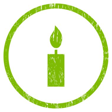 Mum yuvarlak grenli doku simgesi