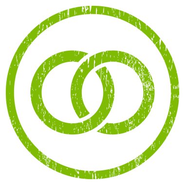 Grenli doku simgesi alyans yuvarlak