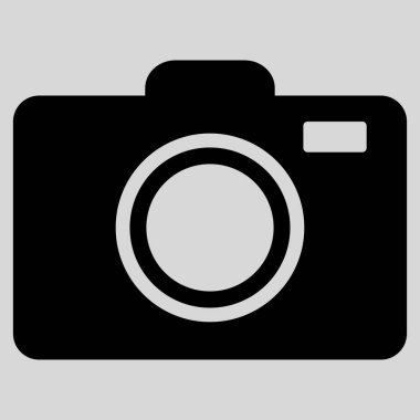 Fotoğraf kamerası vektör simgesi