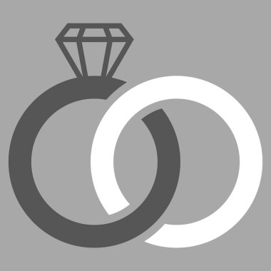 Alyans vektör simgesi