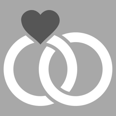 Alyans vektör simgesi