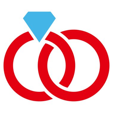 Alyans vektör simgesi