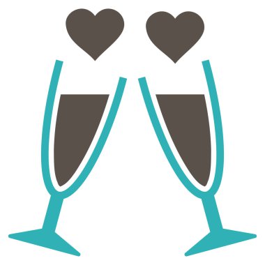 Kodes gözlük vektör simgesi