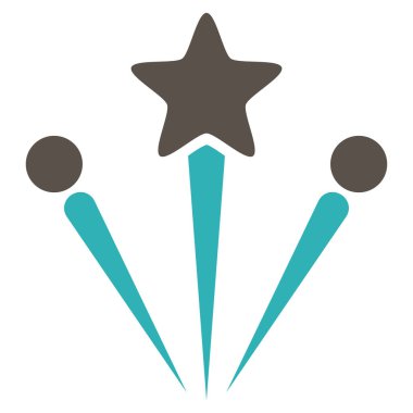 Selam Fireworks vektör simgesi