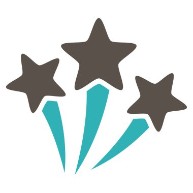 Yıldız Fireworks vektör simgesi