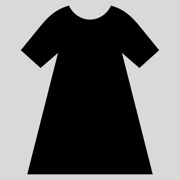 Woman Dress Vector Icon — Stock Vector