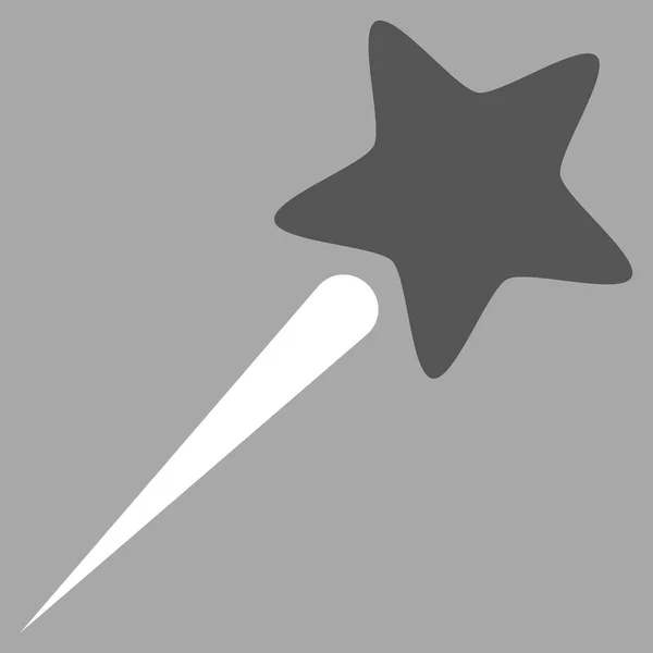 Icône vectorielle étoile volante — Image vectorielle