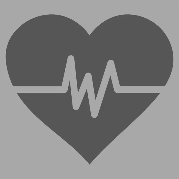 Icona vettoriale del polso cardiaco — Vettoriale Stock